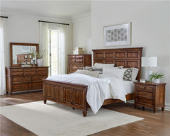 Avenue 5-piece California King Bedroom Set Weathered Brown - 223031KW-S5