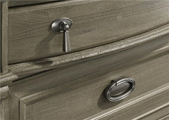 Alderwood 5-drawer Bedroom Chest French Grey - 223125