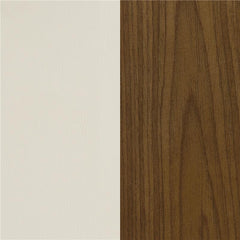 Zion Upholstered Swivel Bar Stool Walnut and Ecru - 100206