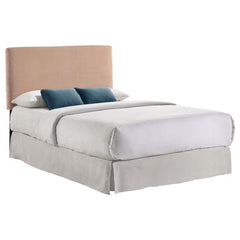 Gigi Upholstered Queen or Full Panel Headboard Blush - 316030QF