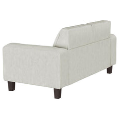 Deerhurst 3-piece Upholstered Track Arm Sofa Set Beige - 509647-S3