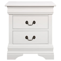 Louis Philippe 5-piece Full Bedroom Set White - 204691F-S5