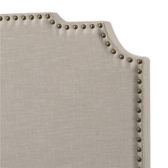 Tamarac Upholstered Full Panel Bed Beige - 310061F