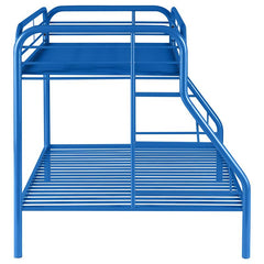 Morgan Metal Twin Over Full Bunk Bed Blue - 2258B