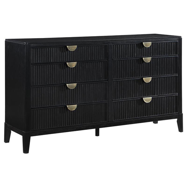 Brookmead 8-drawer Dresser Black - 224713