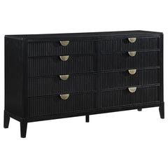 Brookmead 8-drawer Dresser Black - 224713