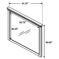 Hillcrest 4-piece California King Bedroom Set White - 223351KW-S4