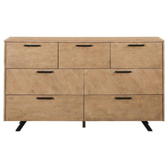 Taylor 4-piece Eastern King Bedroom Set Light Honey Brown - 223421KE-S4