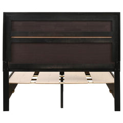 Miranda Wood Full Storage Panel Bed Black - 206361F