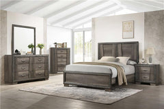 Janine 2-drawer Nightstand Grey - 223552