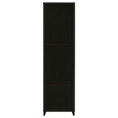 Lewes 4-shelf Engineered Wood Media Tower Cappuccino - 700882