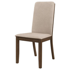 Wethersfield Solid Back Side Chairs Latte (Set of 2) - 109842