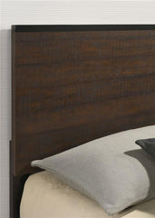 Edmonton 4-piece Eastern King Bedroom Set Rustic Tobacco - 204351KE-S4