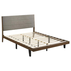 Mays Wood Queen Panel Bed Walnut - 215961Q