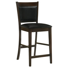 Jaden 5-piece Dining Room Set Espresso and Black - 100958-S5