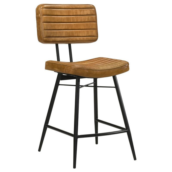 Partridge Upholstered Counter Height Stools with Footrest (Set of 2) - 110649