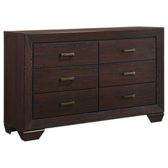 Dorian 5-piece Queen Bedroom Set Dark Cocoa - 300762Q-S5
