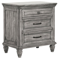 Avenue 4-piece Queen Bedroom Set Weathered Grey - 224031Q-S4