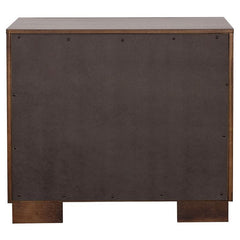 Jessica 5-piece Queen LED Bedroom Set Cappuccino - 200711Q-S5