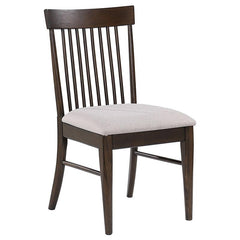 Everton Slat Back Dining Side Chair Walnut (Set of 2) - 108892