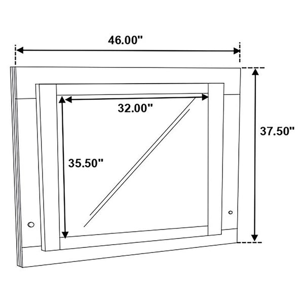 Felicity 4-piece Twin Bedroom Set White High Gloss - 203500T-S4L