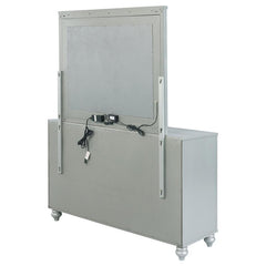 Gunnison 6-drawer Dresser with Mirror Silver Metallic - 223213M