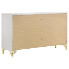 Lucia 6-drawer Dresser White - 224733