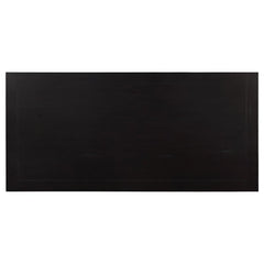 Parkins Double Pedestals Dining Table Rustic Espresso - 107411