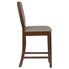 Patterson Upholstered Counter Chair Mango Oak (Set of 2) - 108889