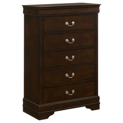 Louis Philippe 4-piece Queen Bedroom Set Cappuccino - 202411Q-S4