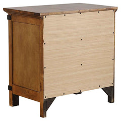 Brenner 5-piece Eastern King Bedroom Set Rustic Honey - 205261KE-S5