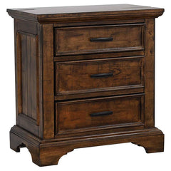 Elk Grove 4-piece Eastern King Bedroom Set Vintage Bourbon - 203891KE-S4