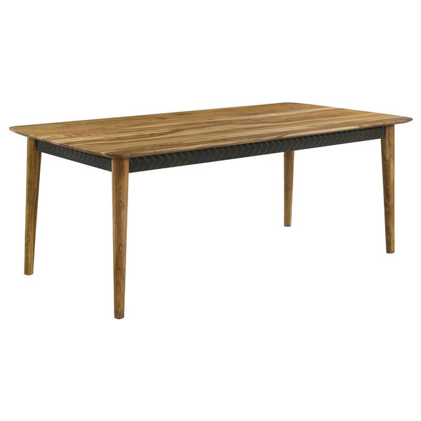Partridge Wooden Dining Table Natural Sheesham - 110571