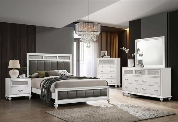 Barzini 5-drawer Chest White - 205895