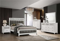 Barzini 5-drawer Chest White - 205895
