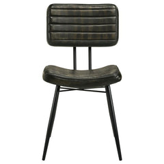 Partridge 7-piece Rectangular Dining Set Natural Sheesham and Espresso - 110571-S6E