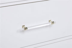 Anastasia 5-piece Eastern King Bedroom Set Pearl White - 224751KE-S5