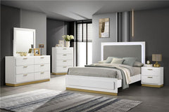 Caraway 6-drawer Dresser White - 224773