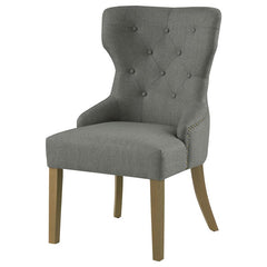 Baney Tufted Upholstered Dining Chair Grey - 104537