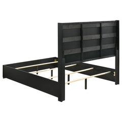Blacktoft 5-piece Eastern King Bedroom Set Black - 207101KE-S5