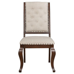 Brockway Rectangular Trestle Dining Set - 110311-S7