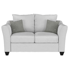 Salizar 2-piece Upholstered Flared Arm Sofa Set Sand - 508581-S2