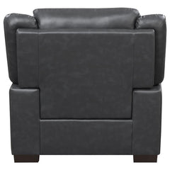Arabella 3-piece Upholstered Padded Arm Sofa Set Grey - 506591-S3