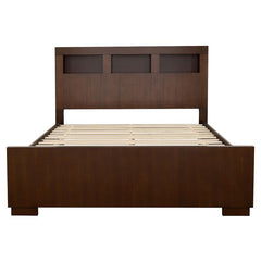 Jessica 5-piece Queen Bedroom Set Cappuccino - 200719Q-S5