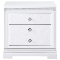 Eleanor 2-drawer Nightstand White - 223562