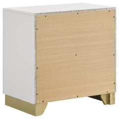 Caraway 4-piece Eastern King Bedroom Set White - 224771KE-S4