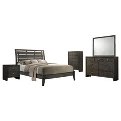 Serenity 5-piece Full Bedroom Set Mod Grey - 215841F-S5