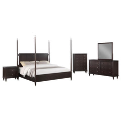 Emberlyn 5-piece Eastern King Bedroom Set Brown - 223061KE-S5