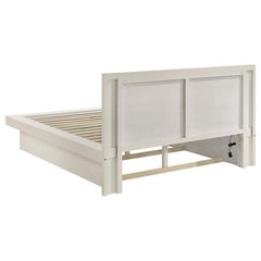Jessica 5-piece California King Bedroom Set Cream White - 202990KW-S5P