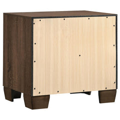 Brandon 5-piece Queen Bedroom Set Warm Brown - 205321Q-S5